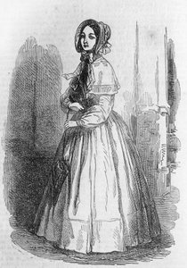 Julie Mercadet, illustration from Good Businessman by Honore de Balzac