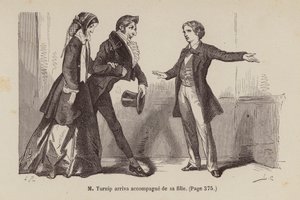 Illustration for Un Bon Petit Diable by Horace (after) Castelli