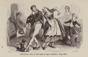 Illustration for Un Bon Petit Diable by Horace (after) Castelli