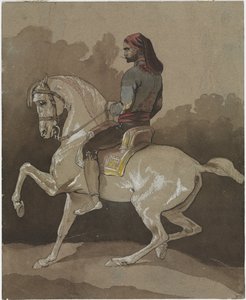 Arab on Horseback