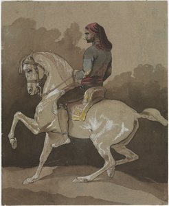 Arab on Horseback