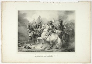 I ordered, but in vain, that Joyeuse be spared... by Horace Vernet