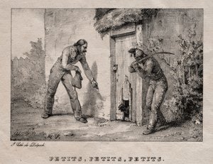 Marauders by Emile Jean Horace Vernet