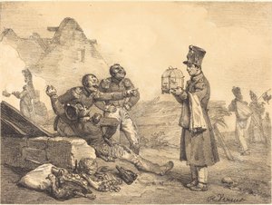 My Corporal, I Could Only Get This by Emile Jean Horace Vernet