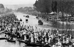 Henley Regatta, Oxfordshire, 6th July 1912