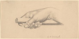 Right Hand Holding Short Rod by Horatio Greenough