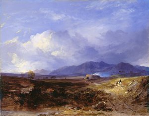 A Drove Road in the Western Highlands by Horatio McCulloch