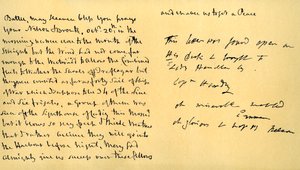 Letter from Lord Horatio Nelson to Lady Emma Hamilton, 19th October 1805