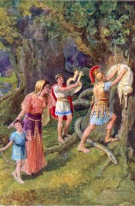 "Jason Tore the Fleece from Off the Tree Trunk" by Howard Davie