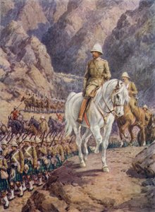 Lord Roberts, on the March to Kandahar by Howard Davie