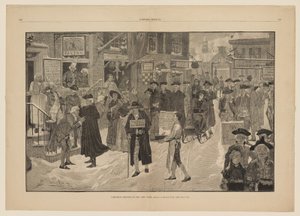 Christmas Morning in Old New York by Howard Pyle