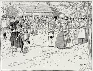 The Arrival of the Young Women at Jamestown