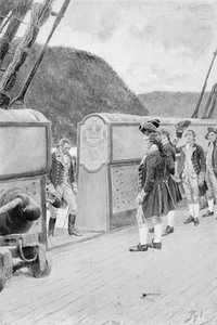 The Escape of Arnold on the British Sloop-of-War 
