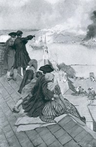 Watching the Fight at Bunker Hill (illustration from 