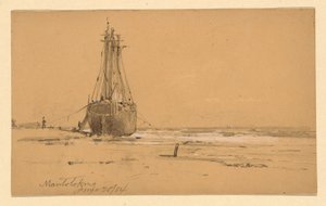 At the Seashore in Mantoloking, 1884 by Howard Russell Butler