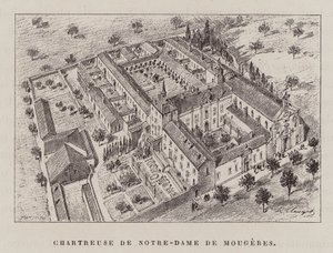Chartreuse De Notre-Dame De Mougeres by Hubert Clerget
