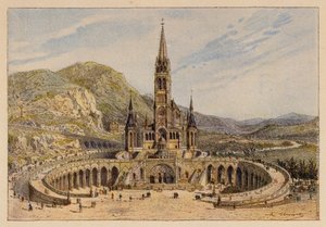 Notre-Dame De Lourdes by Hubert Clerget