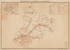 Pilgrimages of Touraine and Orleanais by Hubert Clerget