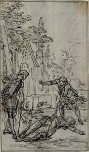 Study for Vignette in Voltaire