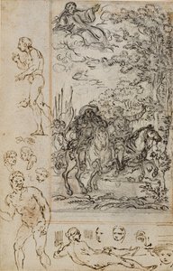 Study for Vignette in Voltaire