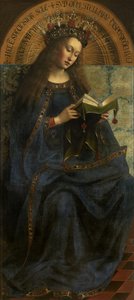 Virgin Mary, from a copy of the Ghent Altarpiece (open, central panel) after 1432