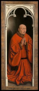 Portrait of Joost Vijdt, panel from exterior of the Ghent Altarpiece