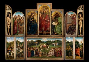 The Ghent Altarpiece by Hubert & Jan van (1390 1441) Eyck