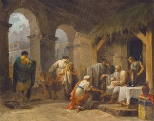 Belisarius Receiving the Hospitality of a Farmer Who Has Worked Under His Orders