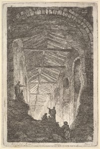 Plate 10: The Ancient Gallery: A Large Covered Gallery, Light Entering from the Back