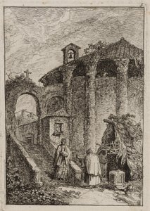 Plate Five from Evenings in Rome