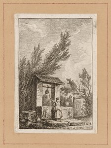 Plate Seven from Evenings in Rome