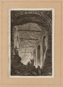 Plate Ten from Evenings in Rome
