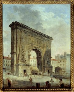 Porte Saint Denis (View of the City of Paris)