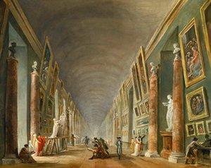 The Grand Gallery of the Louvre
