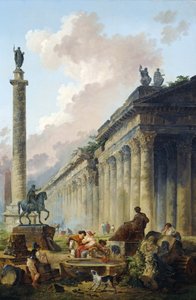 Marcus Aurelius Equestrian Statue, Trajan