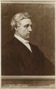 Lewis Carroll (1832-1898), English writer by Hubert von Herkomer