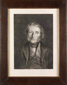 Portrait of Ruskin by Hubert von Herkomer