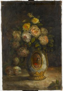 Still Life with Roses by Hüseyin Zekai Paşa