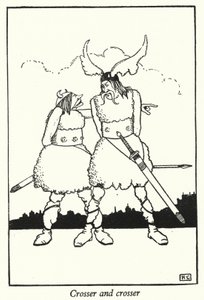 Crosser and crosser by Hugh Chesterman
