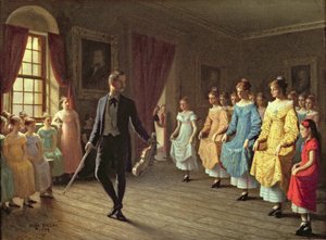 The Dancing Lesson by Hugh Collins