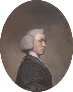 Portrait of a Divine by Hugh Douglas Hamilton