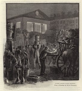 Covent Garden - Early Morning by Hugh Thomson