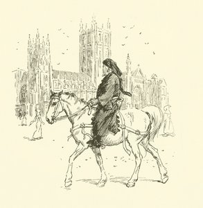 Geoffrey Chaucer on Horseback