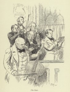 Illustration for Amos Barton by Hugh Thomson