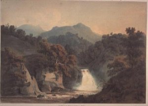 View of the Bran, near Dunkeld by Hugh William Williams