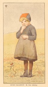 Young Girl from Scania, Southern Sweden by Hugo (after) Salmson