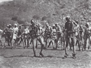 Africa: Nuba rattle dance