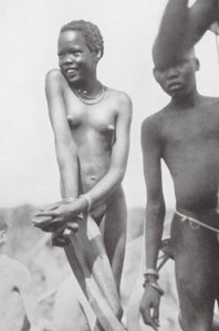Nuer, Girl and Boy