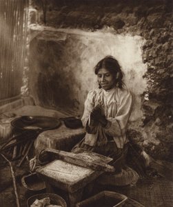 Mexico: Cooking corn tortillas