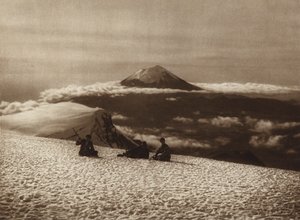 Mexico: Iztaccihuatl with view of Popocatepetl